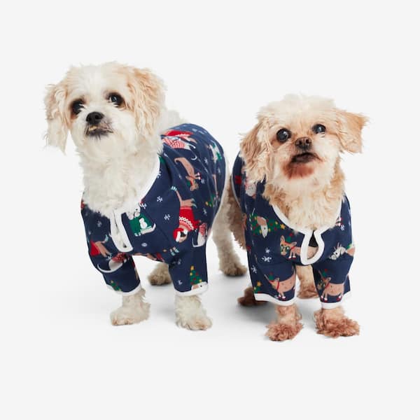 Company Cotton Family Flannel Unisex Dog Pajamas