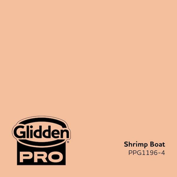 PPG1196-4 Shrimp Boat Satin Interior Paint