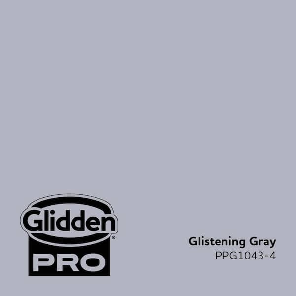 PPG1043-4 Glistening Gray Satin Interior Paint