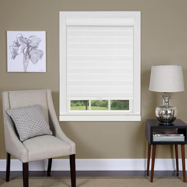 Celestial Light Filtering Linen Cordless Double Layered Privacy Roller Shade