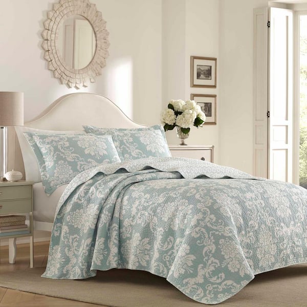 Venetia Floral Cotton Quilt Set