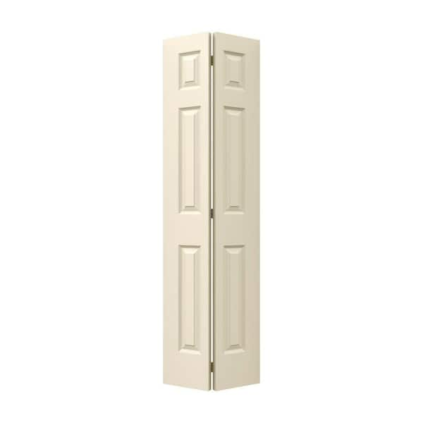 Smooth 6-Panel Hollow Core Molded Interior Closet Bi-fold Door