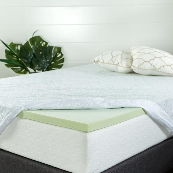 Green Tea Memory Foam Mattress Topper