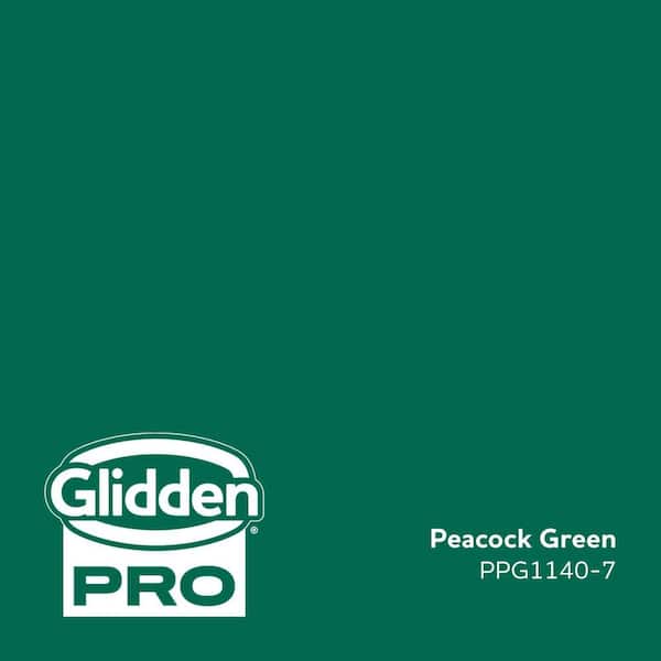 PPG1140-7 Peacock Green Eggshell Interior Paint