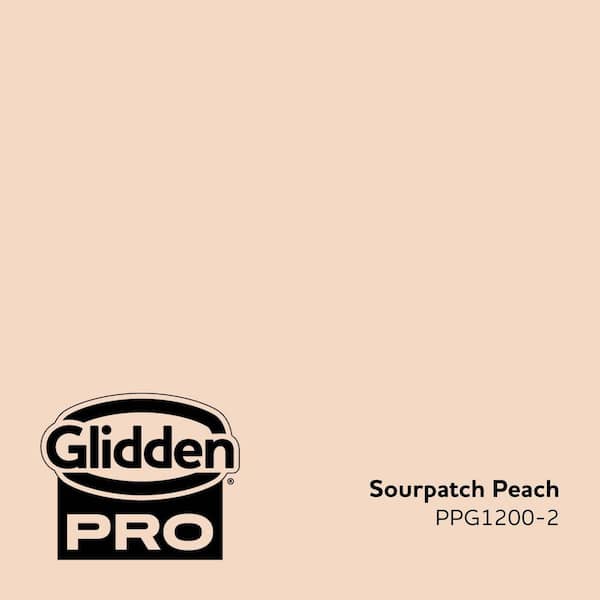 PPG1200-2 Sourpatch Peach Satin Interior Paint