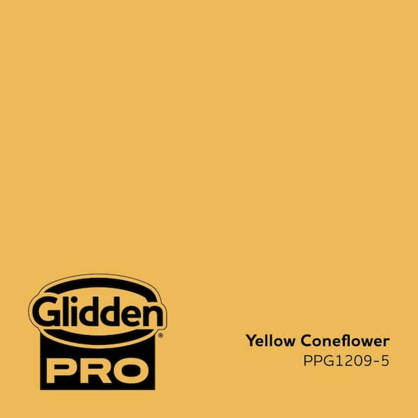 PPG1209-5 Yellow Coneflower Ultra Flat Interior Paint