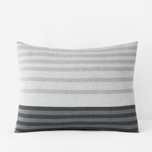 Company Cotton Jersey Knit Stripe Sham