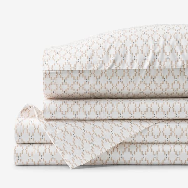 Company Cotton Feliciana Geo Sheet Set