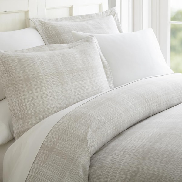 Thatch 3-Piece Microfiber Duvet Cover Set
