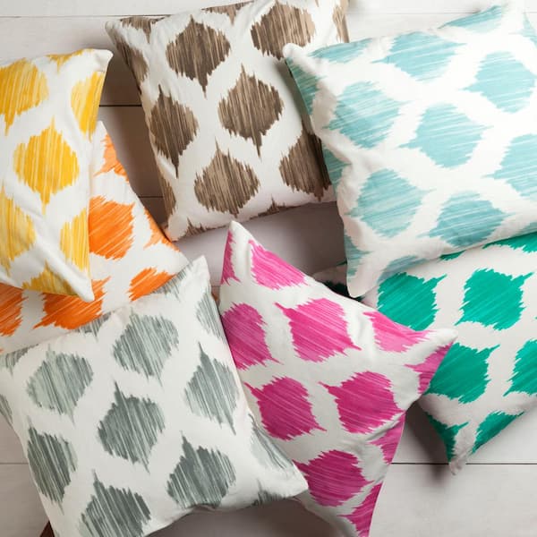 Helmond Geometric Polyester Throw Pillow
