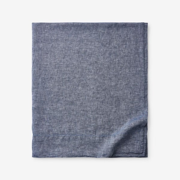 Legends Hotel Relaxed Chambray Linen Flat Sheet