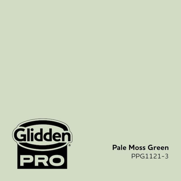 PPG1121-3 Pale Moss Green Satin Interior Paint