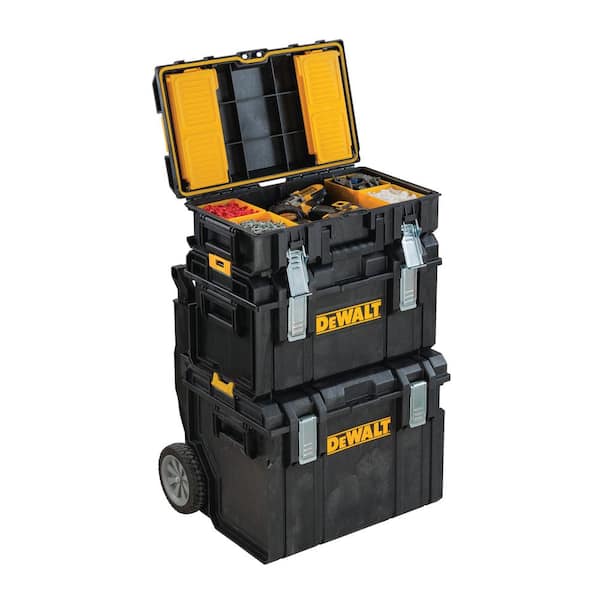 DEWALT TOUGHSYSTEM 22 in. Water Seal 2-Drawer Tool Box DWST08290 - The Home  Depot