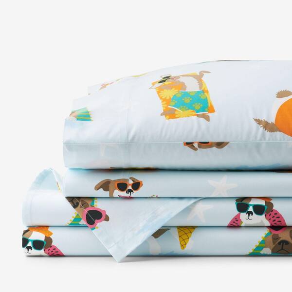 Company Cotton Cool Dogs Percale Sheet Set