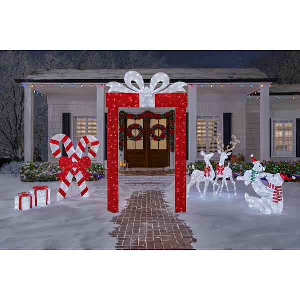 Home Accents Holiday Home Depot Store Front Table Décor