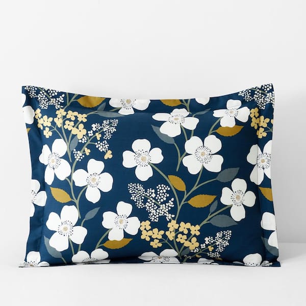 Company Cotton Adley Floral Cotton Percale Sham