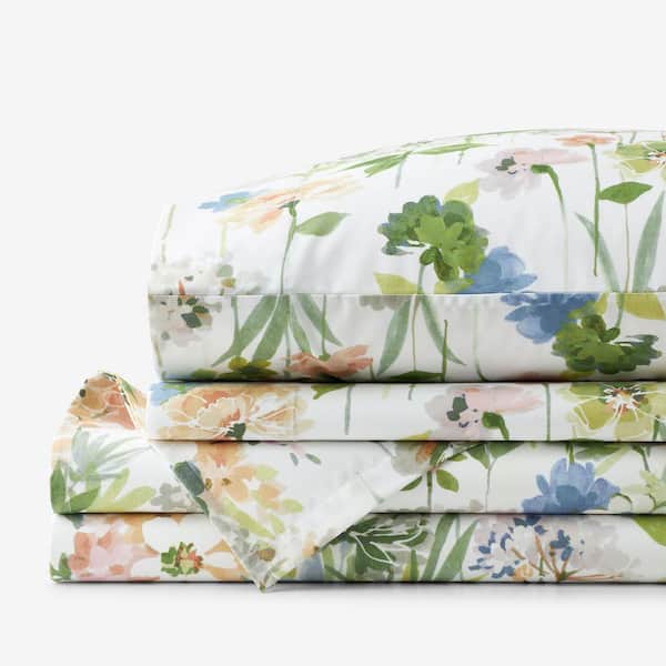 Legends Hotel Tania Floral Wrinkle-Free Sateen Sheet Set