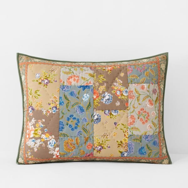 Company Cotton Bettina Patchwork Quilted Sham