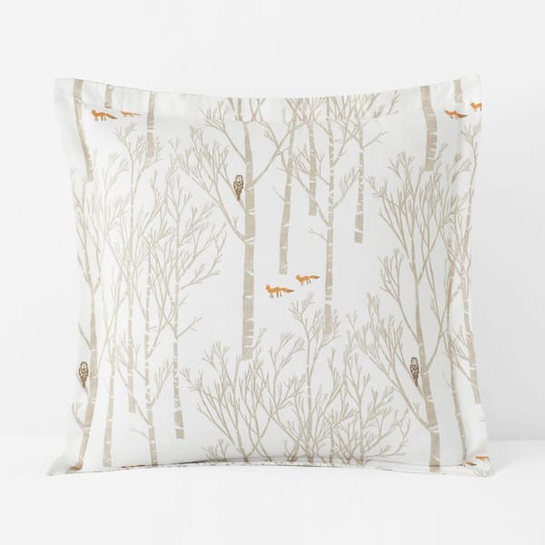 Company Cotton Wintery Forest Velvet Flannel Sham