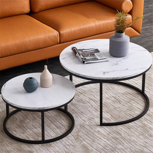 J&E Home Nested Coffee Tables - The Home Depot