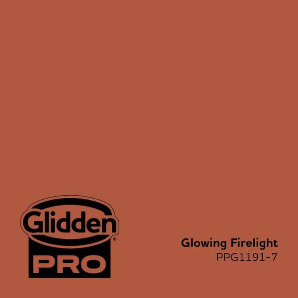 PPG1191-7 Glowing Firelight Eggshell Interior Paint
