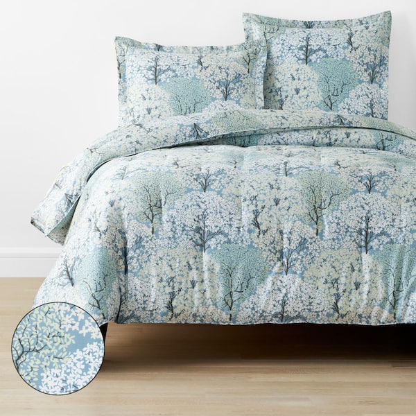 Company Cotton Blooming Trees Sateen Comforter