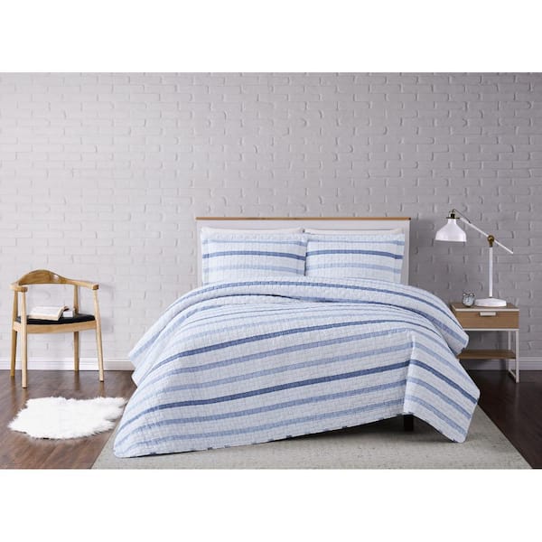 Waffle Stripe Quilt Set