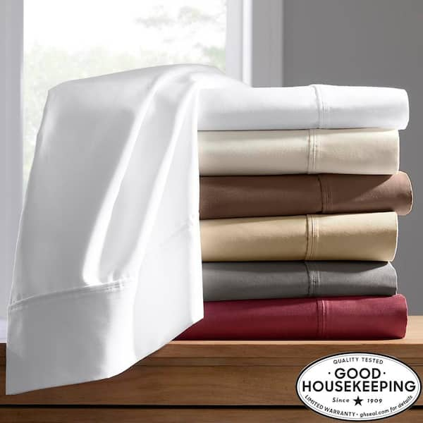 400 Thread Count Cotton Sateen Performance Deep Pocket Sheet Set