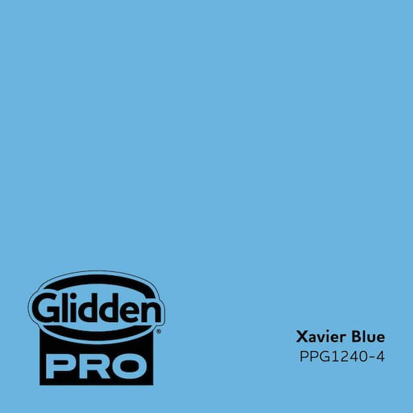 PPG1240-4 Xavier Blue Satin Interior Paint
