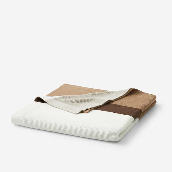 Company Cotton All Season Stripe Throw Blanket