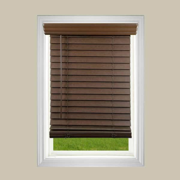 2 in. Cordless Faux Wood Blind