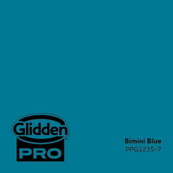 PPG1235-7 Bimini Blue Eggshell Interior Paint