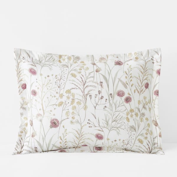Legends Hotel Thistle Flower Wrinkle-Free Sateen Sham