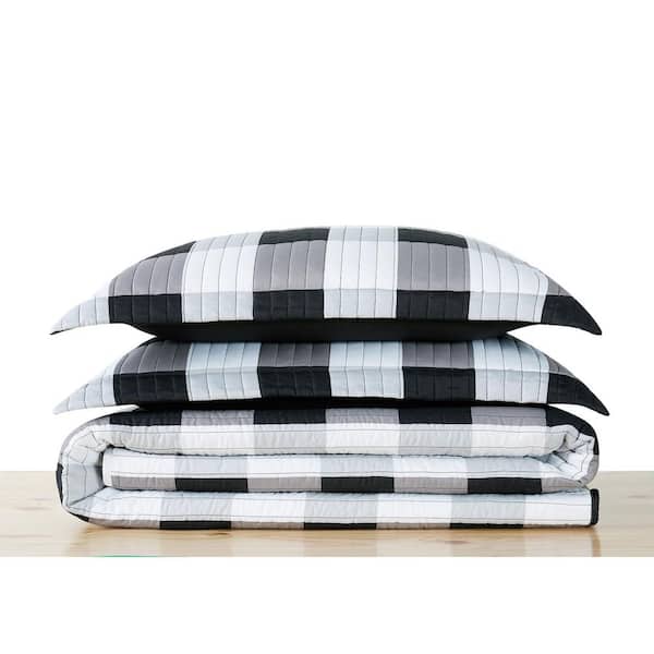 Everyday Buffalo Plaid Quilt Set