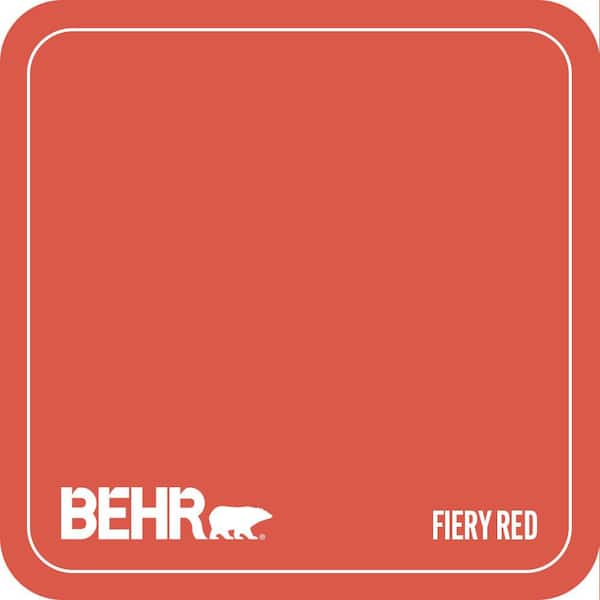 180B-6 Fiery Red Paint