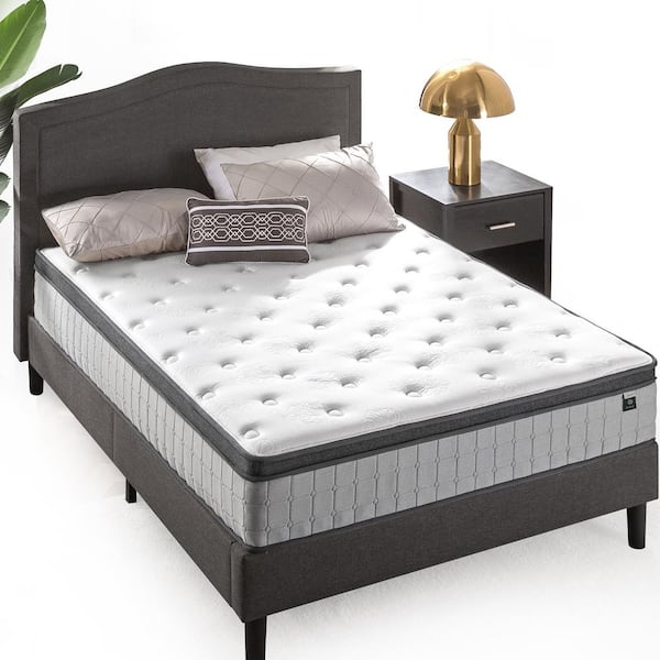 12 in. Medium Euro Top Comfort Support Hybrid Mattress