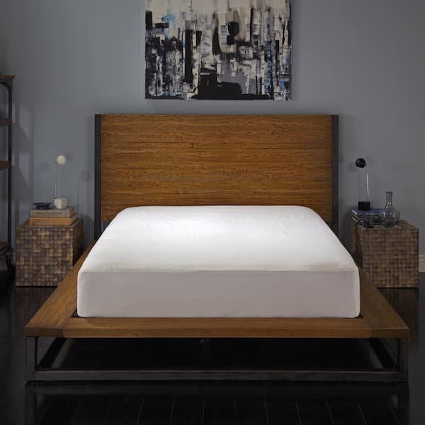 Vinyl Free and Hypoallergenic Maximum Allergy and Bedbug Waterproof ZippeMattress Protector