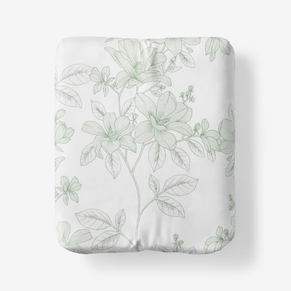 Company Cotton Spring Vine Sateen Fitted Sheet