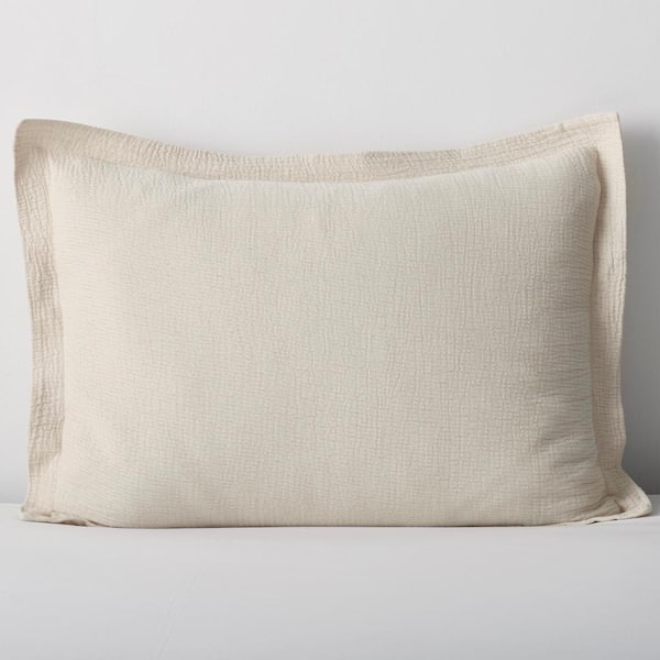 Weaver Organic Solid 200-Thread Count Cotton Sham