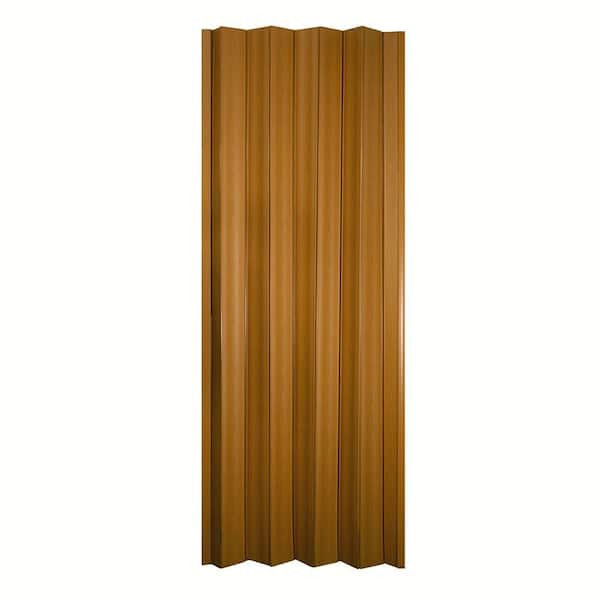 Oakmont Vinyl Cherry Accordion Door