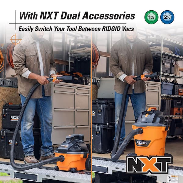 RIDGID NXT Accessories for RIDGID Wet Dry Vacuums - The Home Depot