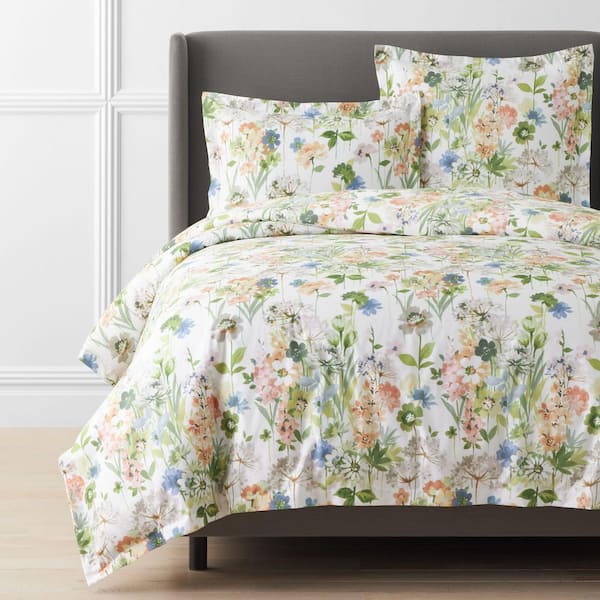 Legends Hotel Tania Floral Wrinkle-Free Sateen Duvet Cover