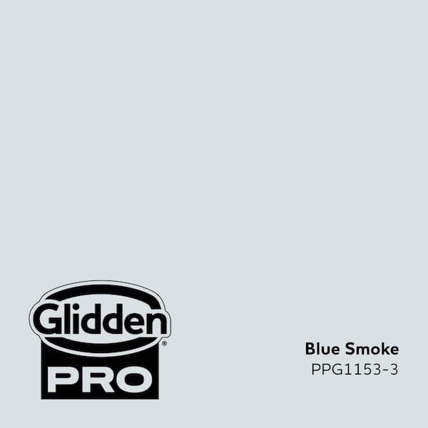 PPG1153-3 Blue Smoke Satin Interior Paint