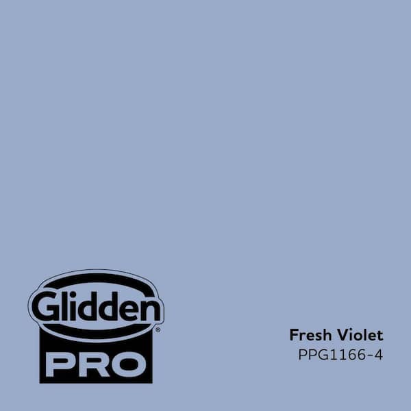 PPG1166-4 Fresh Violet Satin Interior Paint