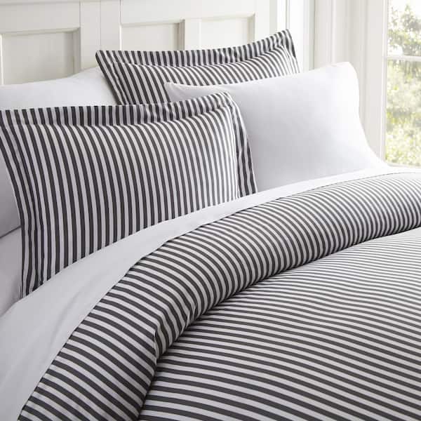 Ribbon 3-Piece Microfiber Duvet Cover Set