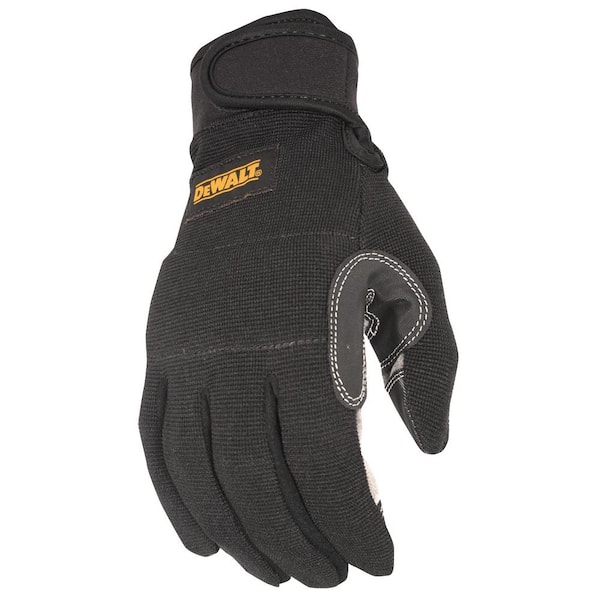 Black General Utility Work Glove