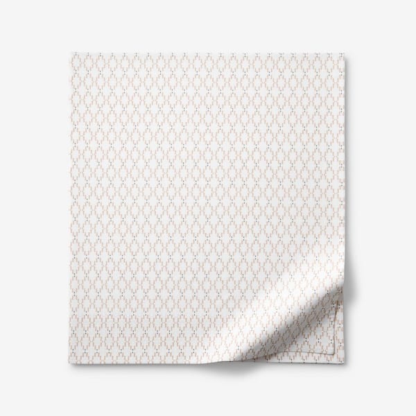 Company Cotton Feliciana Geo Flat Sheet