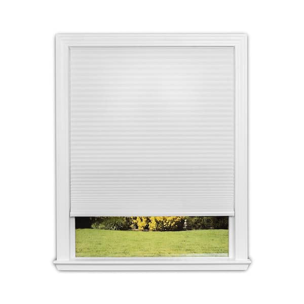 No Tools Easy Lift Trim-at-Home Cordless Cellular Light Filtering Fabric Shade
