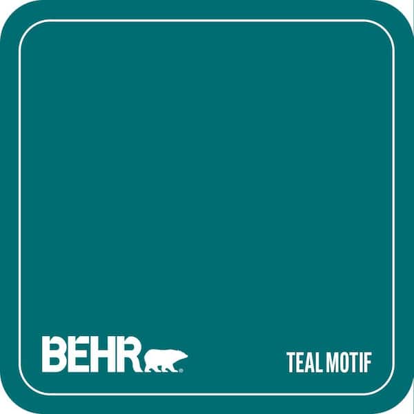MQ6-35 Teal Motif Paint