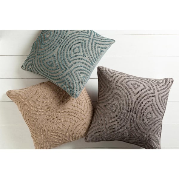 Habana Geometric Polyester Throw Pillow